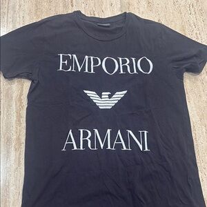 Emporio Armani Black T-Shirt for Men
